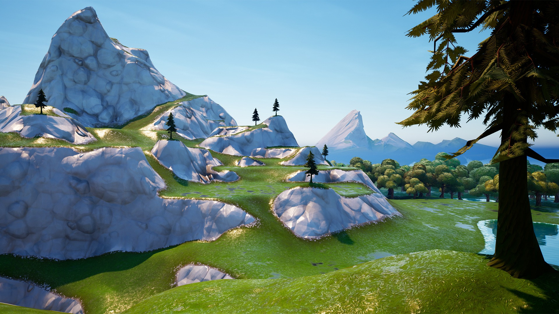 Custom Landscape Material