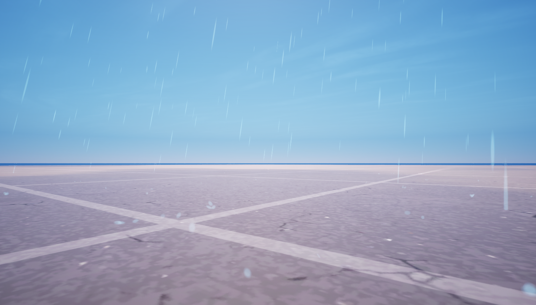 Rain VFX with Rain Ripples - Optimized for Multiplayer preview 4